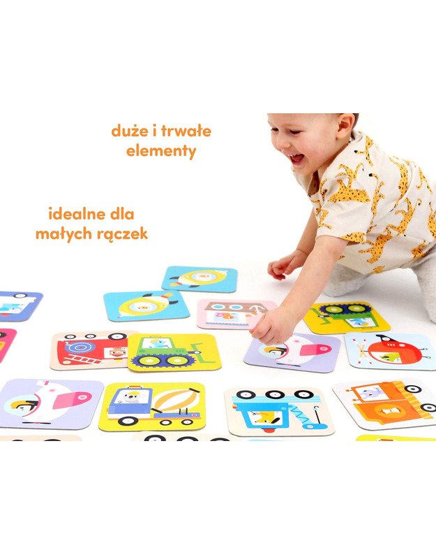 CzuCzu atminties žaidimas - Transporto priemonės