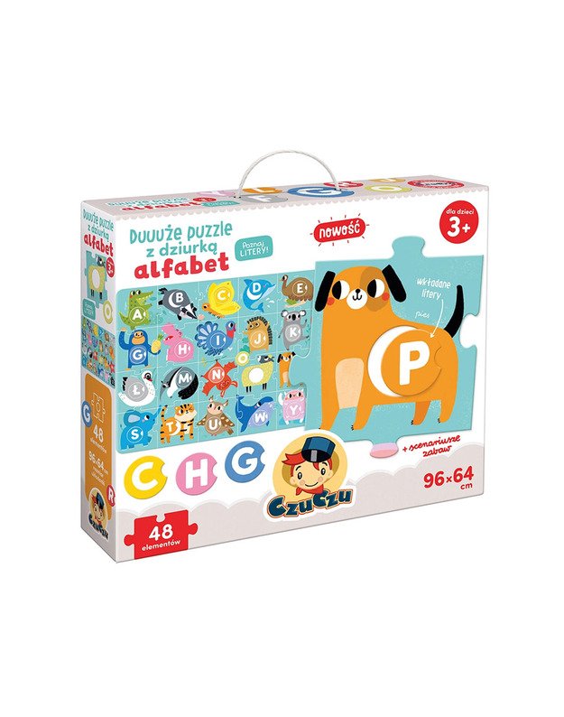 „CzuCzu" didelė dėlionė  - Abėcėlė