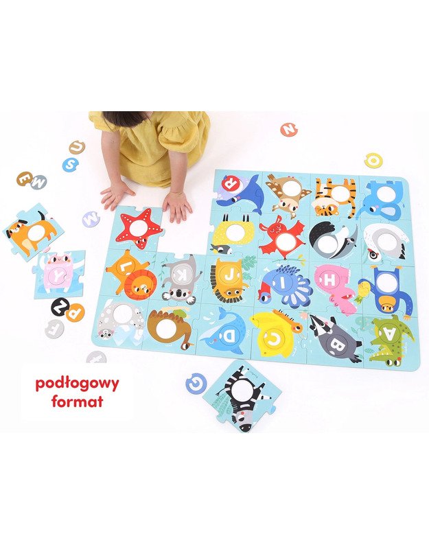 „CzuCzu" didelė dėlionė  - Abėcėlė