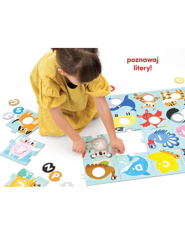 „CzuCzu" didelė dėlionė  - Abėcėlė