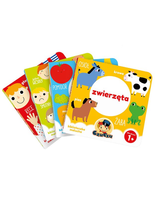  CzuCzu „Vaikų biblioteka" - 4 vnt. knygų rinkinys