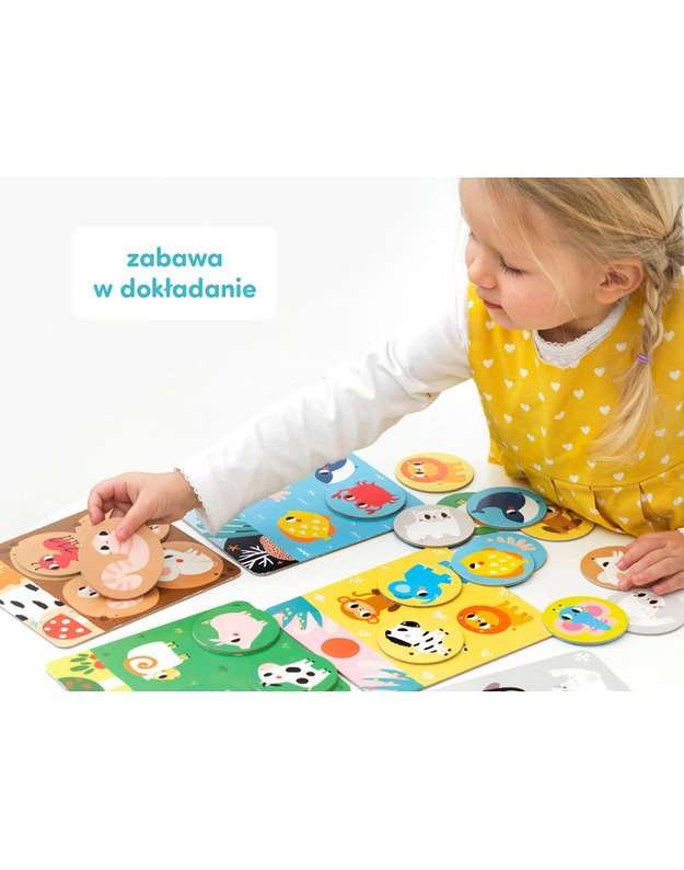  CzuCzu mokomasis žaidimas Lotto su gyvūnais 