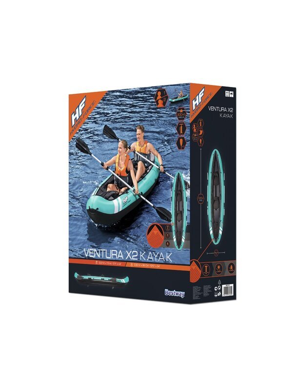 Didelė baidarė dviems asmenims Ventura X2 
