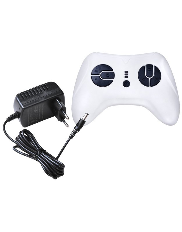 Didelis traktorius 4x4 su priekaba + nuotolinio valdymo pultas - rudas