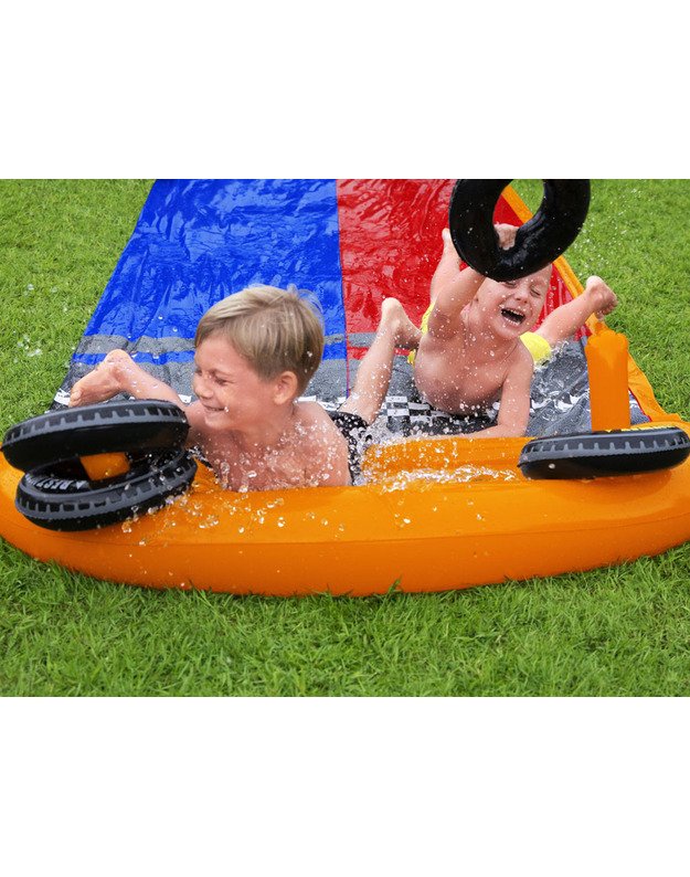 Bestway SUPER RACE dviguba čiuožykla 488cm