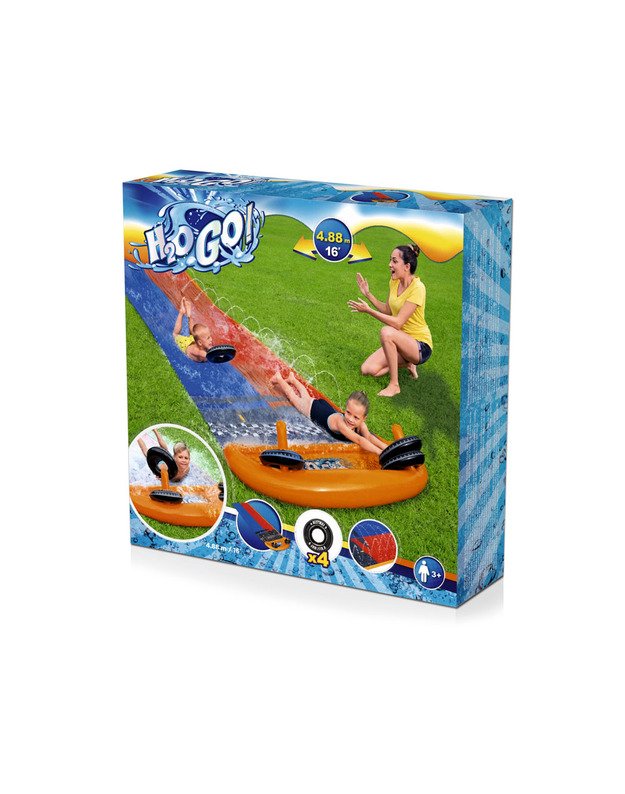 Bestway SUPER RACE dviguba čiuožykla 488cm