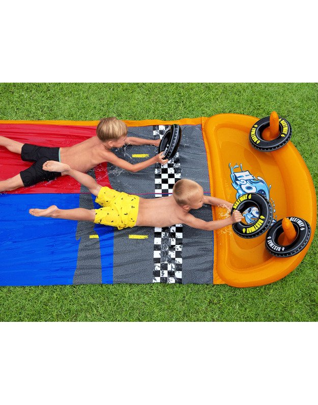 Bestway SUPER RACE dviguba čiuožykla 488cm