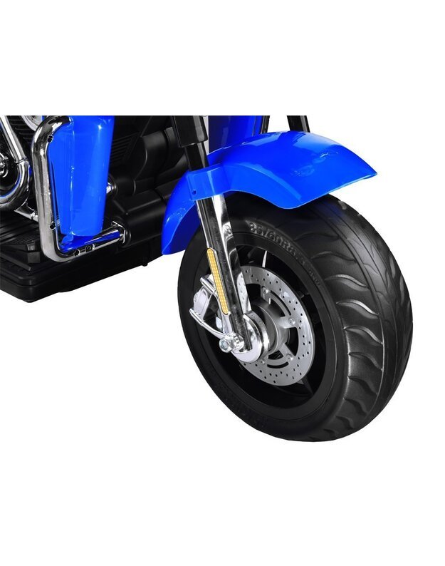 Didelis galingas motociklas - baltas