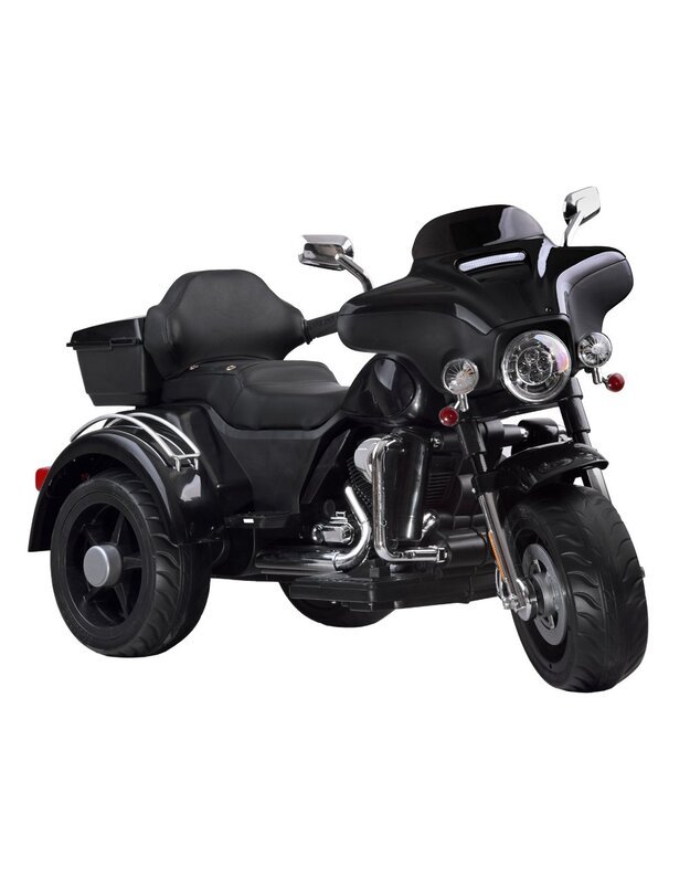 Didelis galingas motociklas - baltas