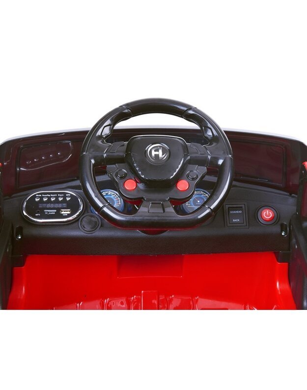 Dvivietis elektromobilis HUMMER VELOCITY - žalias