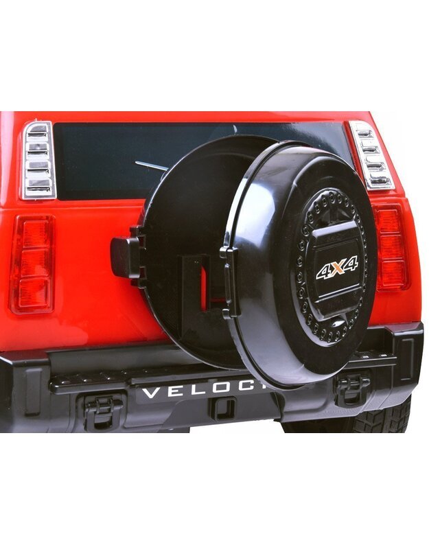 Dvivietis elektromobilis HUMMER VELOCITY - žalias