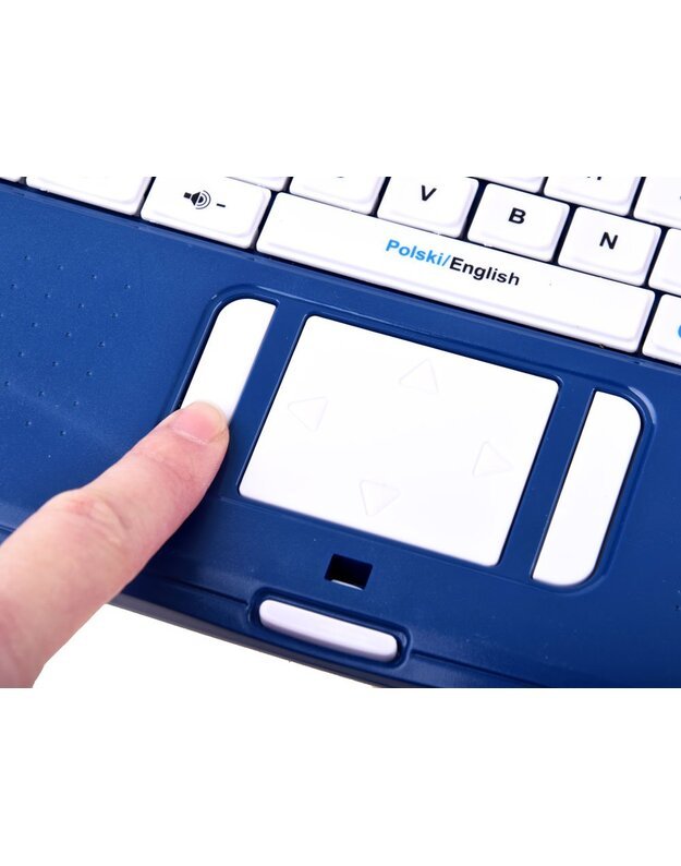 Mokomasis nešiojamasis kompiuteris lenkų-anglų 65 funkcijos - mėlynas