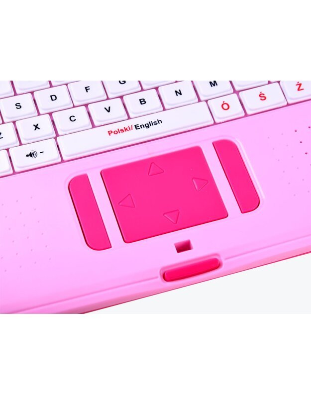 Mokomasis nešiojamasis kompiuteris lenkų-anglų 65 funkcijos - rožinė
