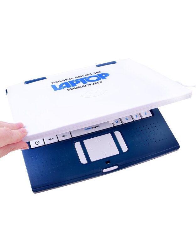 Mokomasis nešiojamasis kompiuteris lenkų-anglų 65 funkcijos - mėlynas