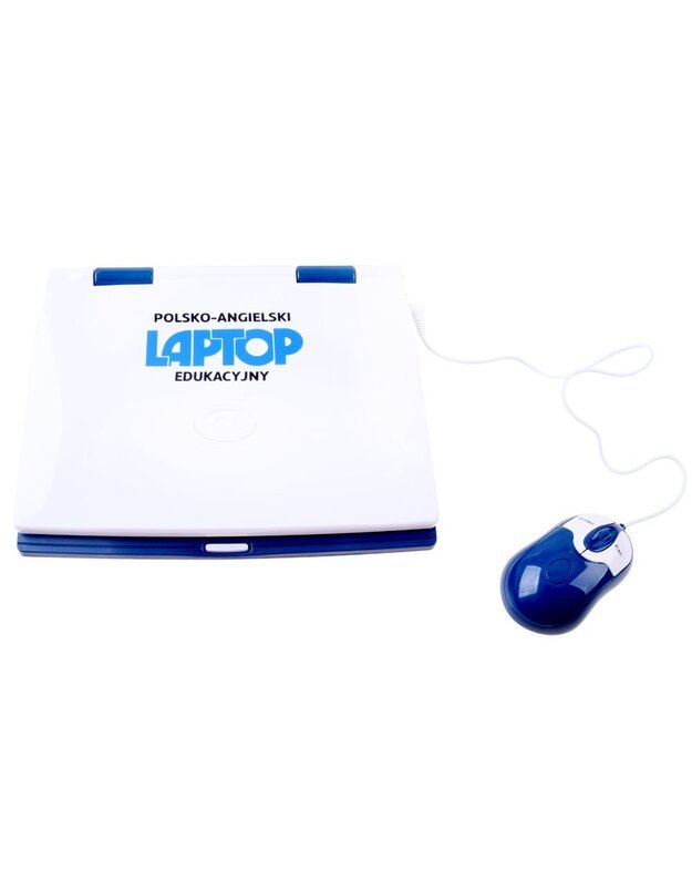 Mokomasis nešiojamasis kompiuteris lenkų-anglų 65 funkcijos - mėlynas