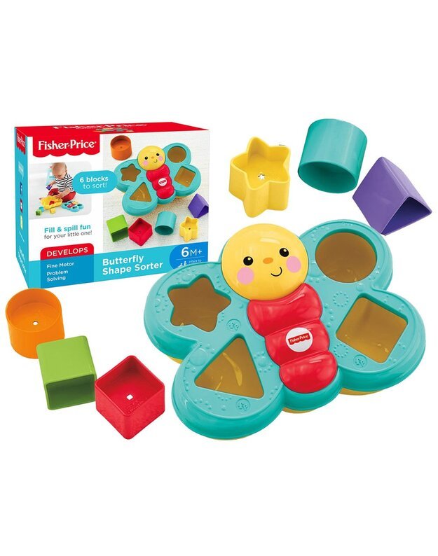 Fisher-Price drugelio formos rūšiuotojas