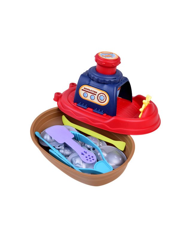 Fishing vessel plastic mass catching fish ZA4026