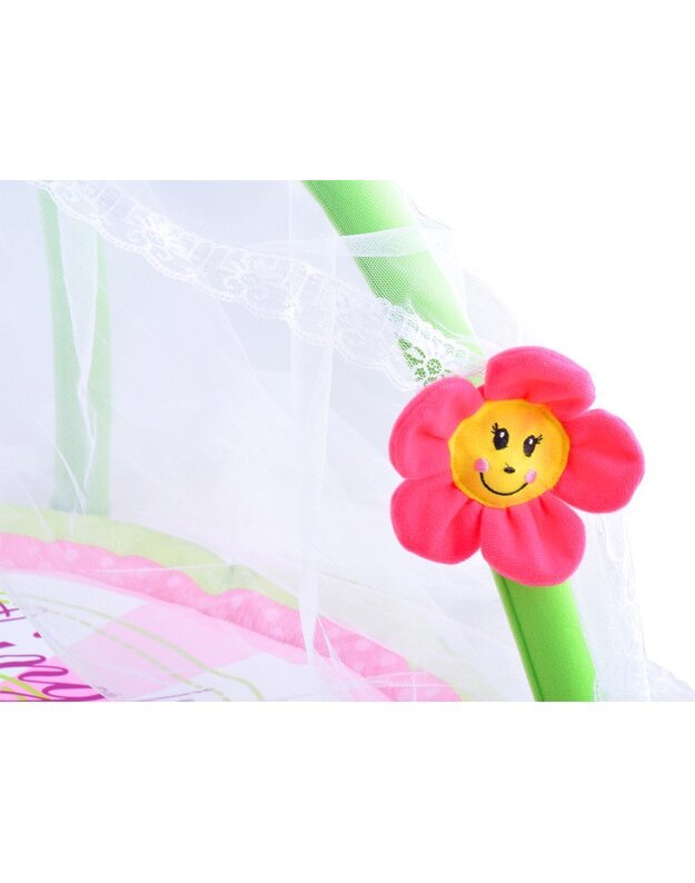 Lavinamasis kilimėlis su tinkleliu nuo uodų kūdikiui