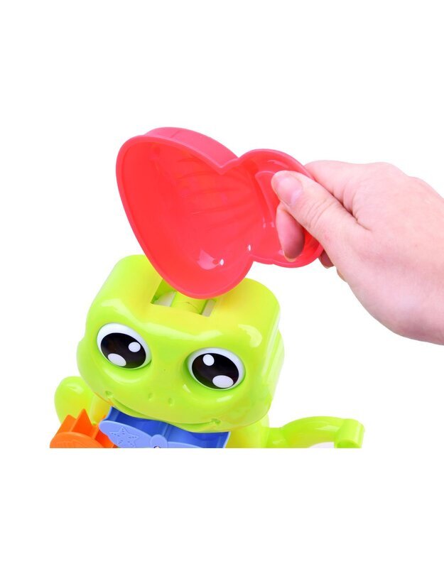 Vonios žaislas - Varlytė su puodeliais