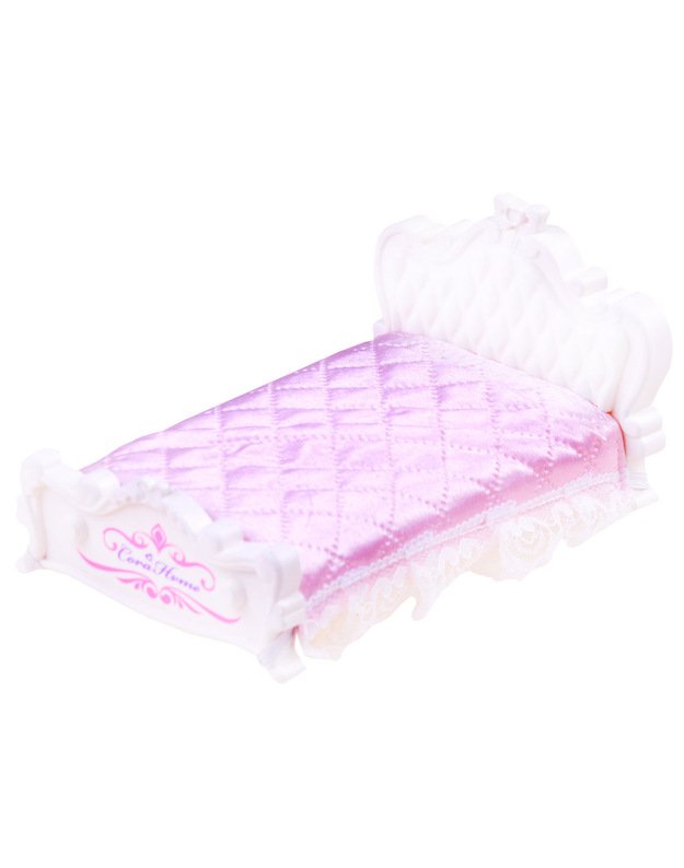 Baldai lėlių nameliui - vonios kambariui, miegamajam 