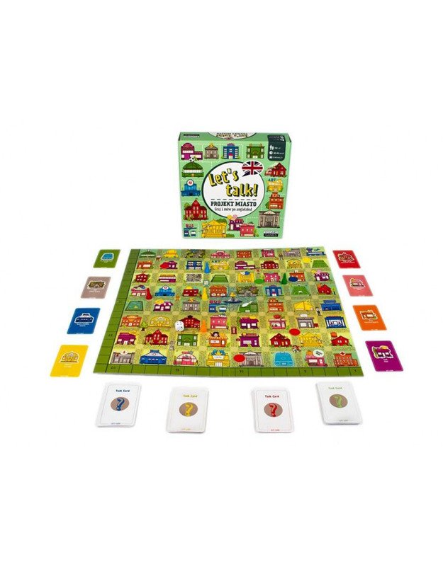 Game for learning English Project Miasto GR0536