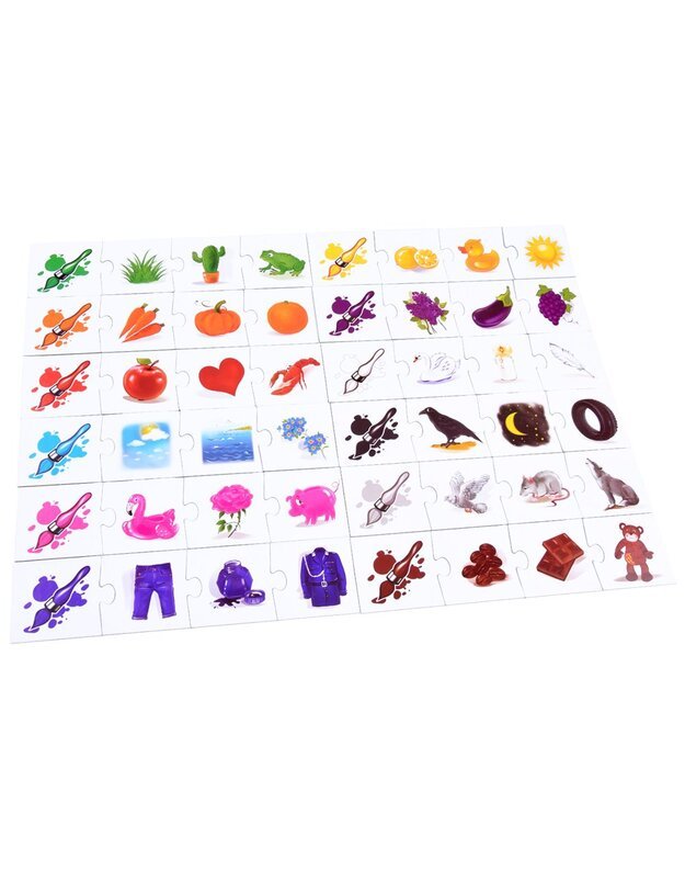 Game Getting to know the COLORS educational puzzle GR0456