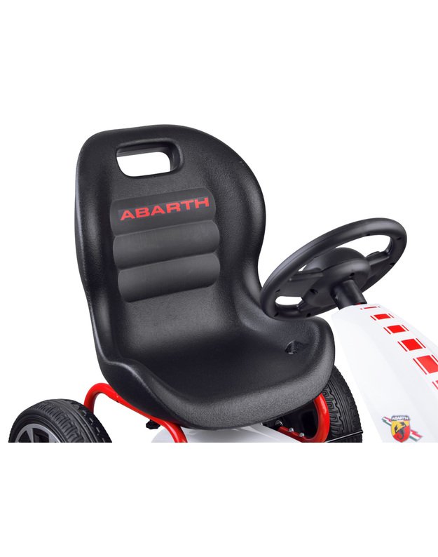 Vaikiškas minamas kartingas - baltas