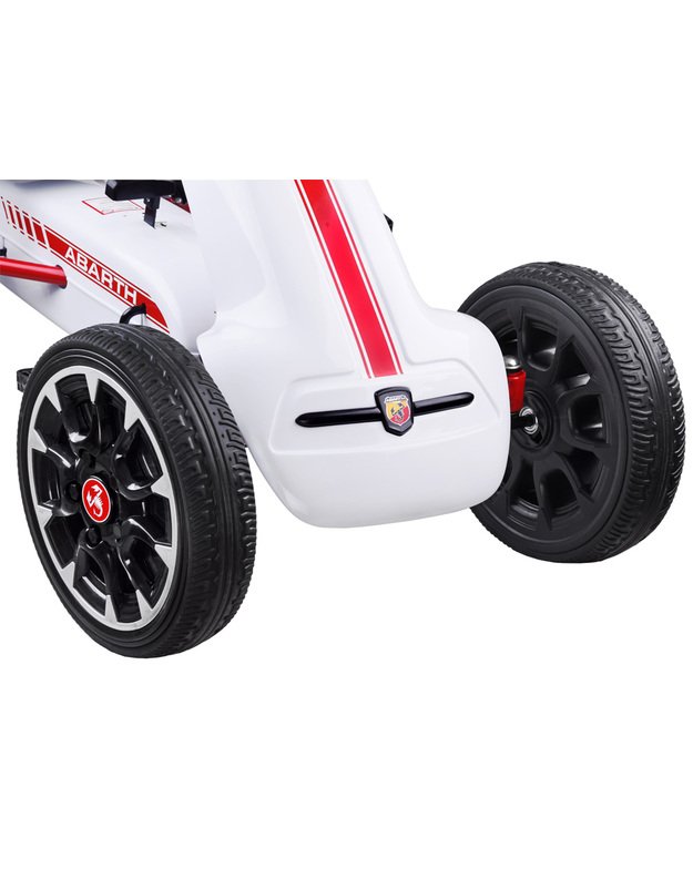 Vaikiškas minamas kartingas - baltas