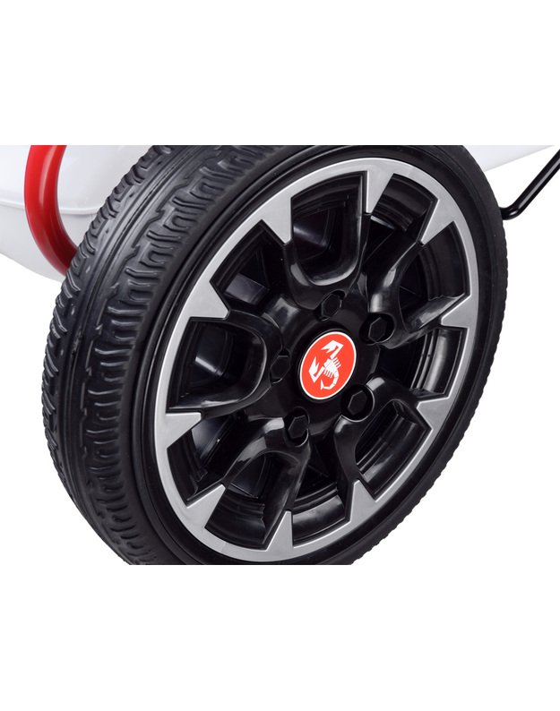 Vaikiškas minamas kartingas - baltas