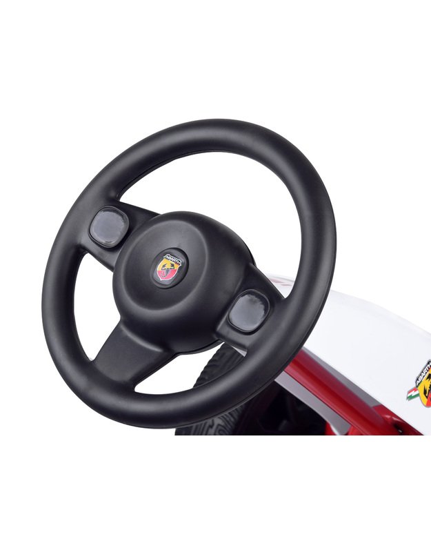 Vaikiškas minamas kartingas - baltas