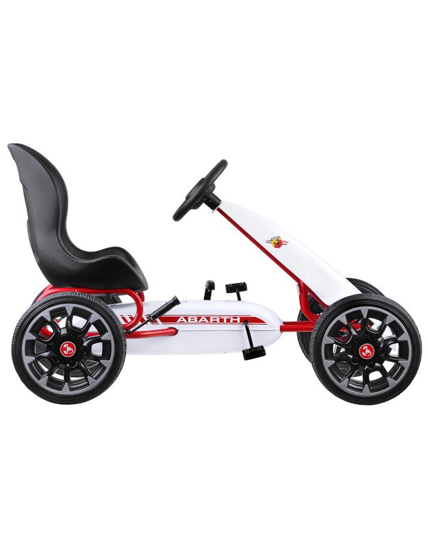 Vaikiškas minamas kartingas - baltas