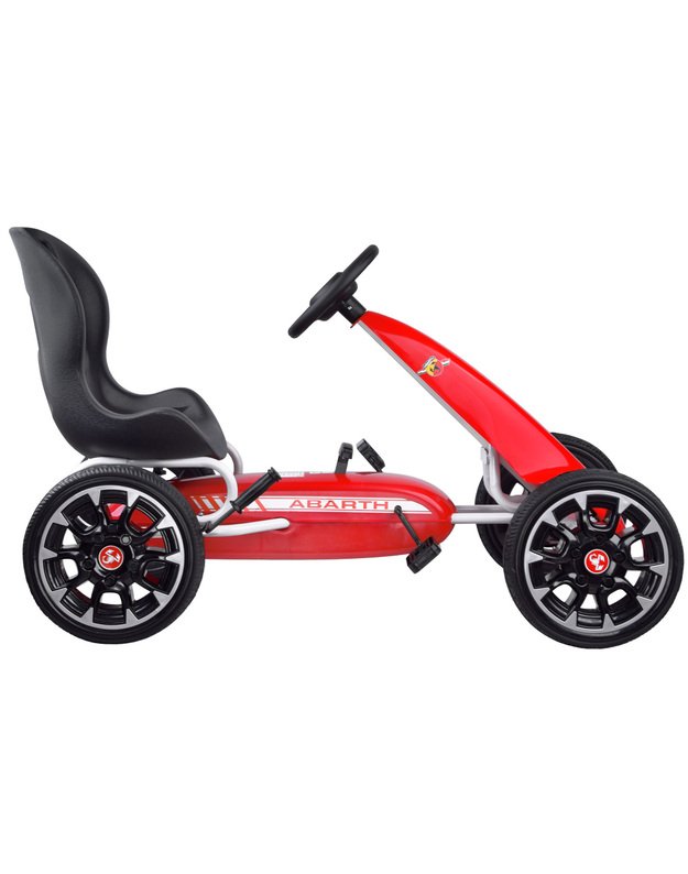 Vaikiškas minamas kartingas - raudonas