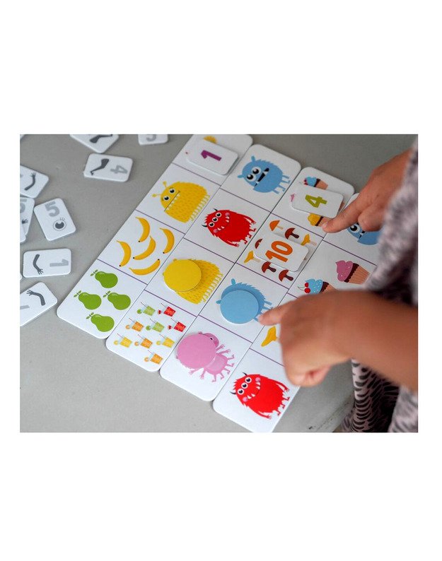 Stalo žaidimas „Alkani monstrai"