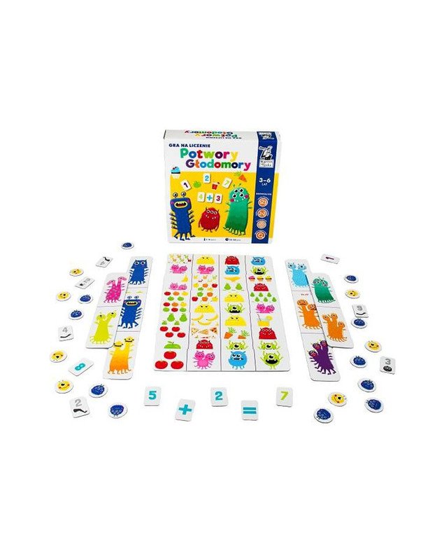 Stalo žaidimas „Alkani monstrai"