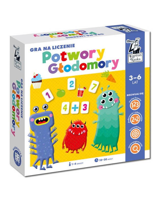 Stalo žaidimas „Alkani monstrai"