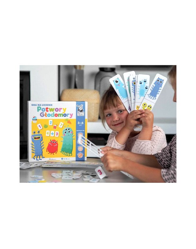 Stalo žaidimas „Alkani monstrai"