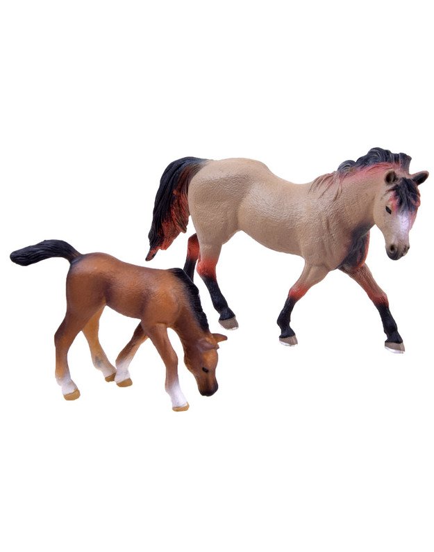 Gyvūnų figūrėlių rinkinys - Arkliai 