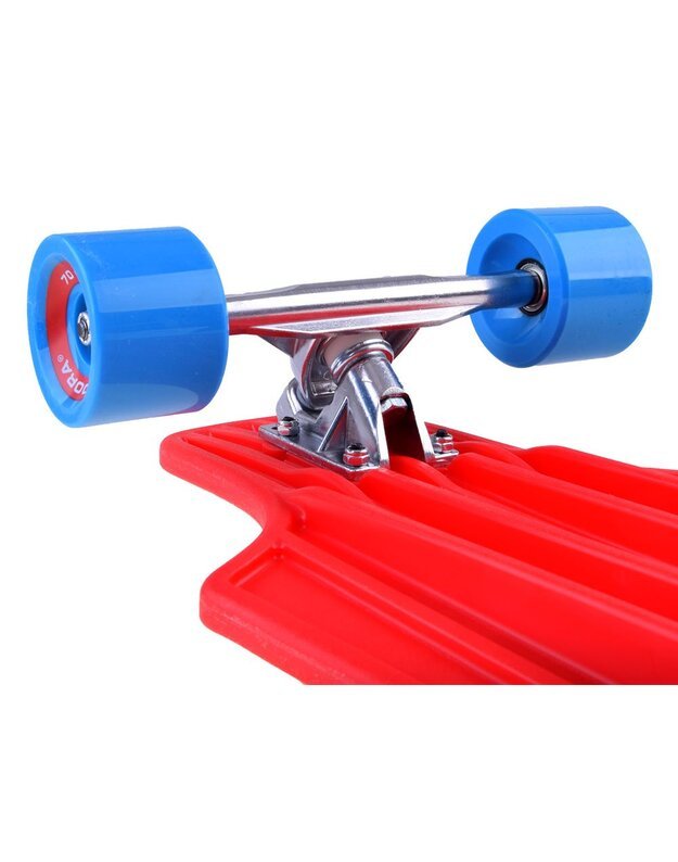 Longboard riedlentė Hudora Cruiser Star 91cm - raudona