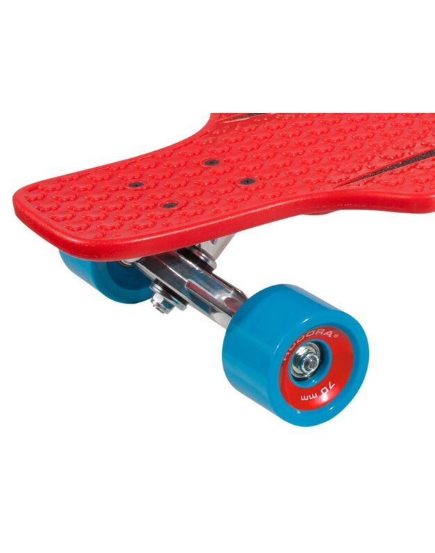 Longboard riedlentė Hudora Cruiser Star 91cm - raudona