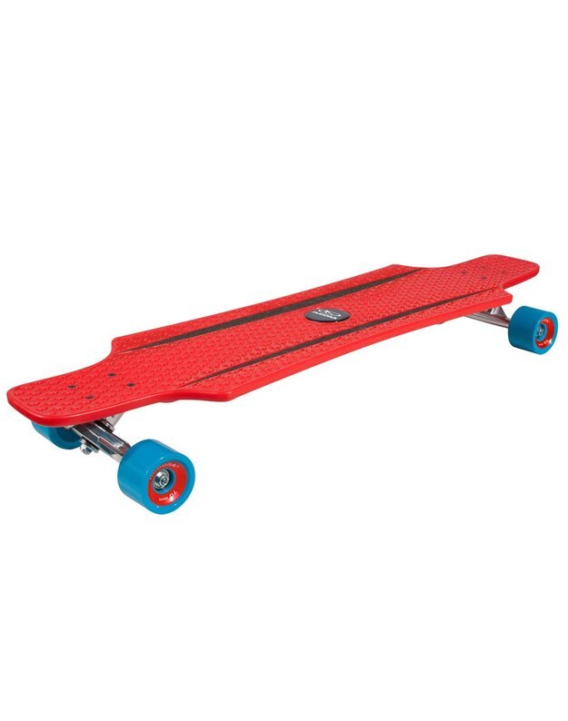 Longboard riedlentė Hudora Cruiser Star 91cm - raudona