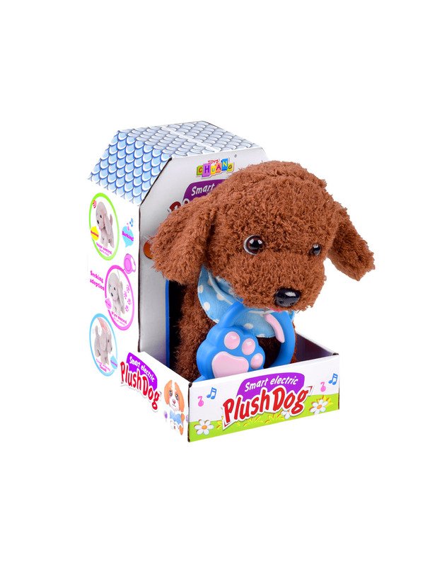 Interaktyvus mielas šuo - rudas