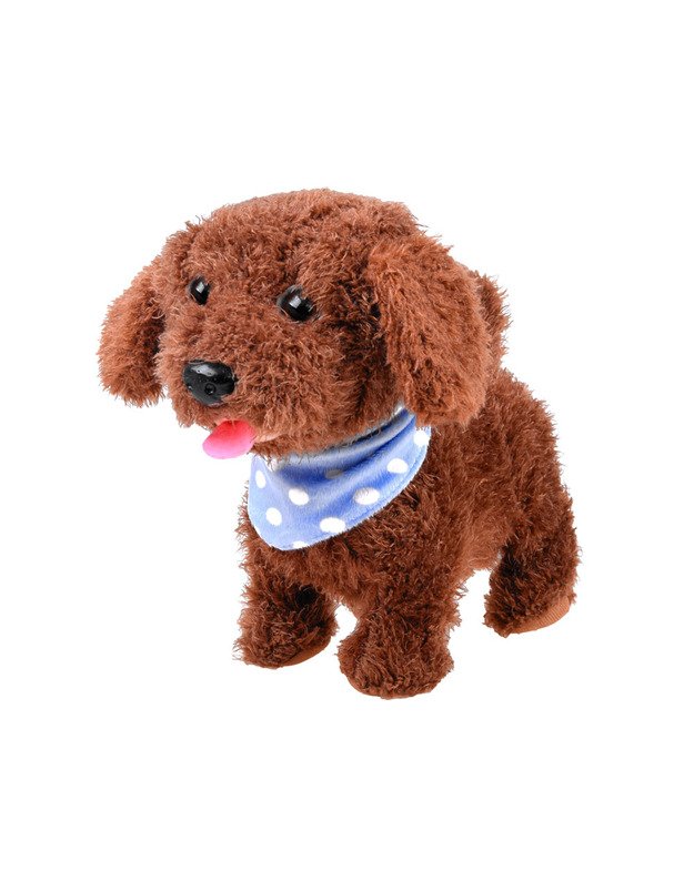 Interaktyvus mielas šuo - rudas