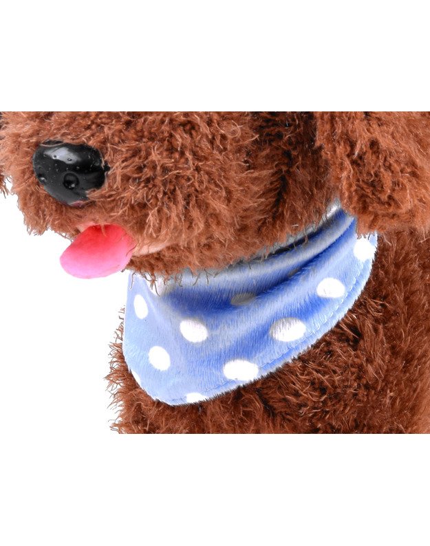 Interaktyvus mielas šuo - rudas