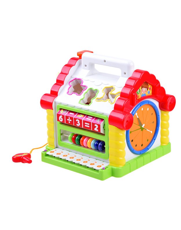 Interaktyvus edukacinis namelis su detalėmis