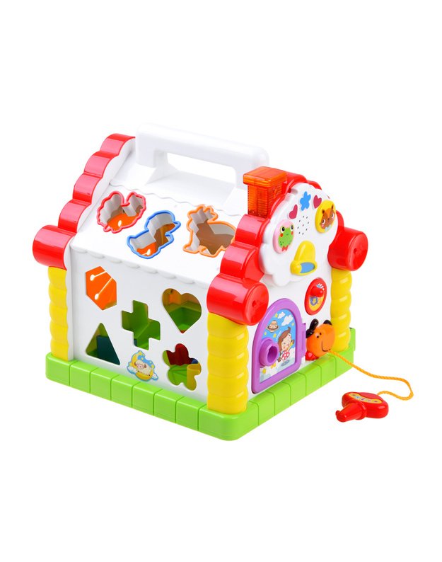 Interaktyvus edukacinis namelis su detalėmis