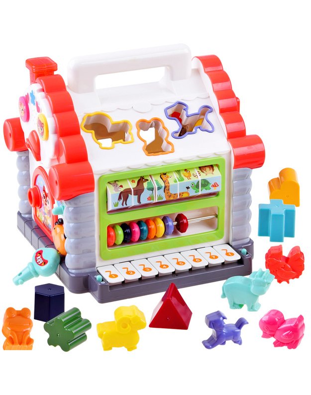 Interaktyvus namelis su  blokeliais  