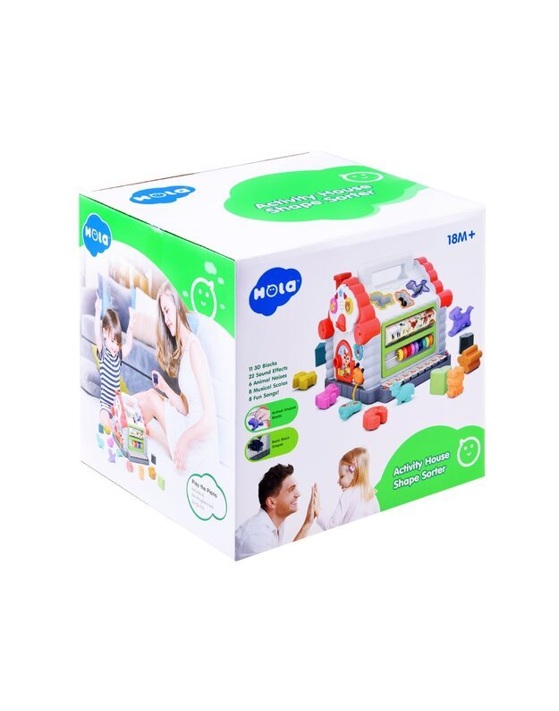 Interaktyvus namelis su  blokeliais  