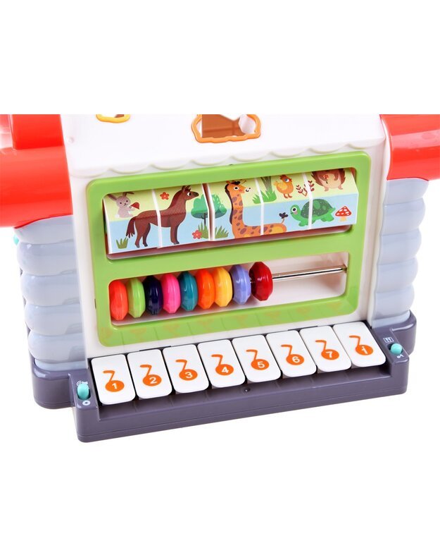 Interaktyvus namelis su  blokeliais  