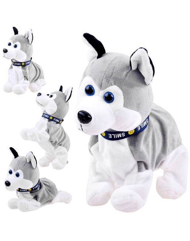 Interaktyvus haskių veislės šuniukas 