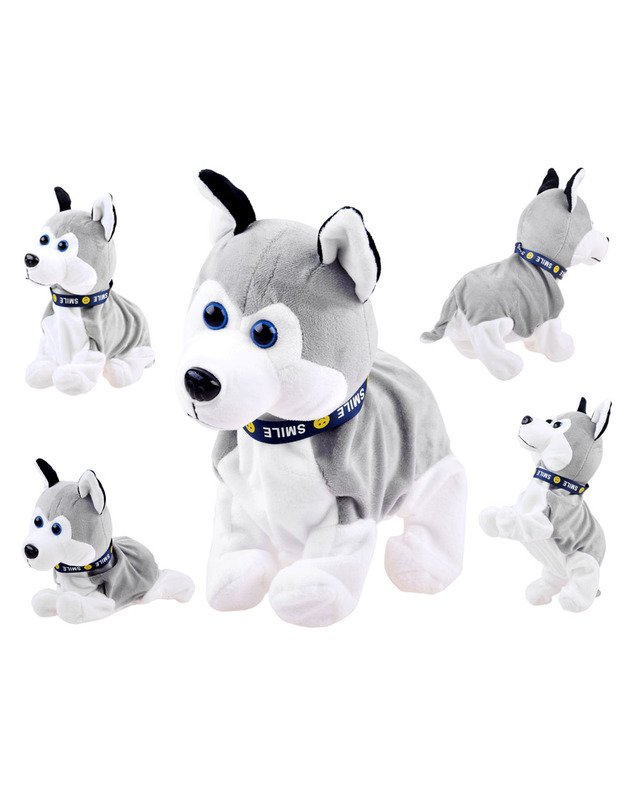 Interaktyvus haskių veislės šuniukas 